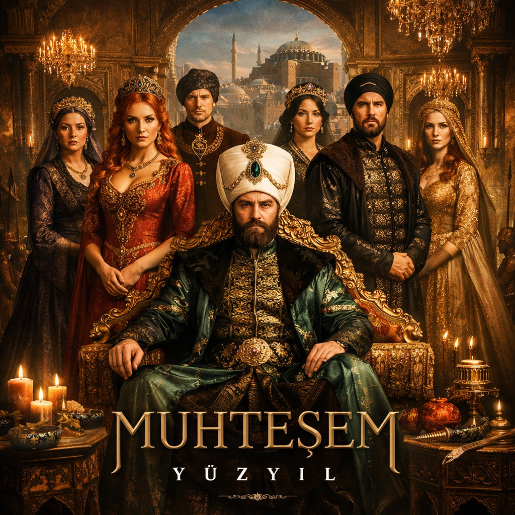 Muhteşem Yüzyıl dizi afişi